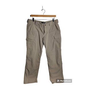 5.11 Tactical Women's Cargo Utility Pants, Khaki, size 14